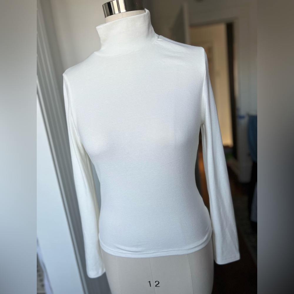 Soft turtleneck top